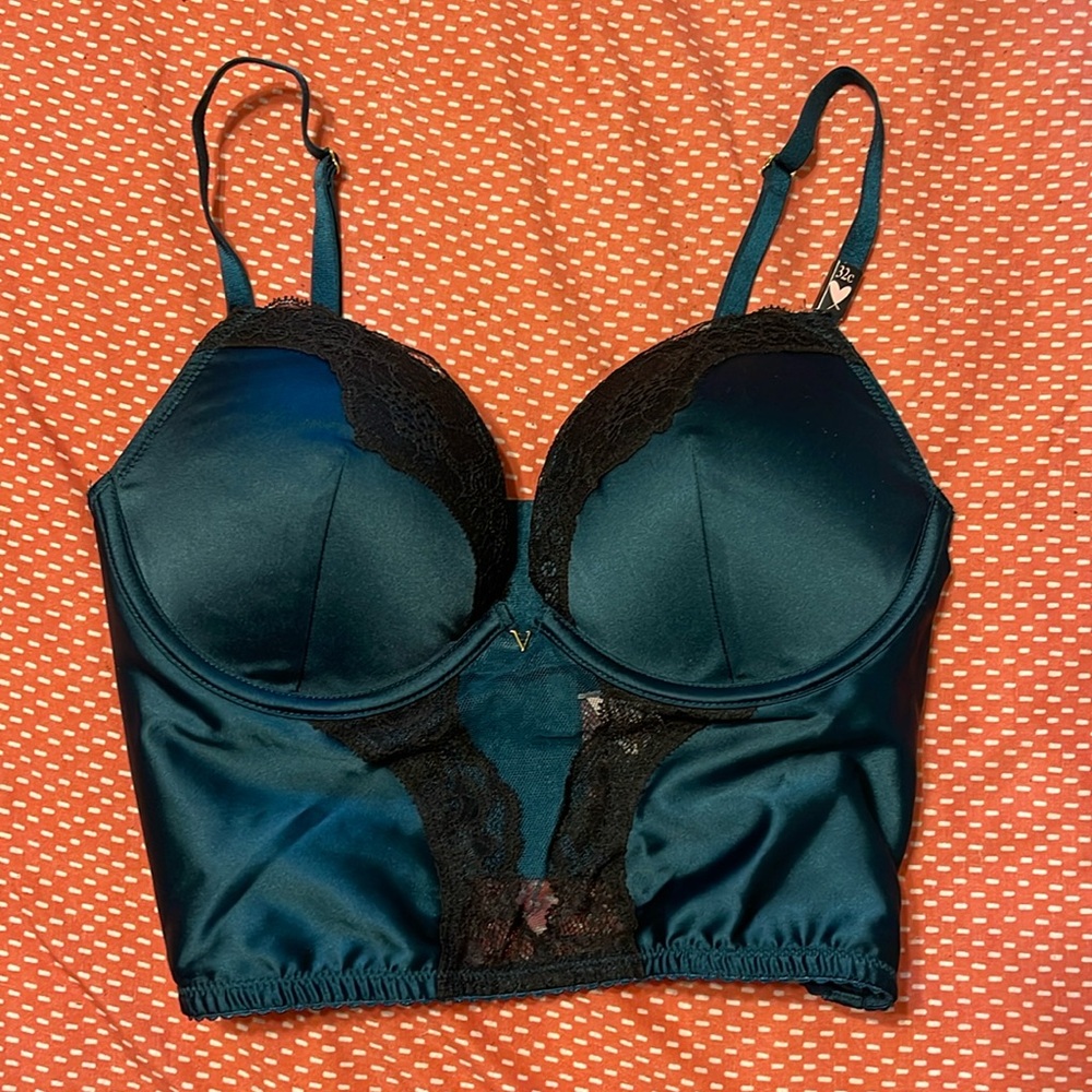 Victoria’s Secret Teal Push Up Bra